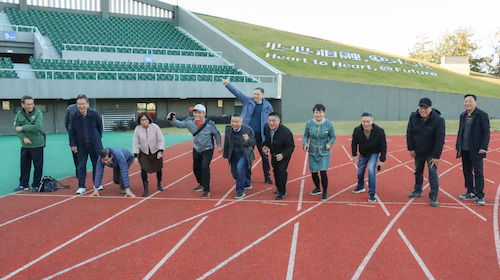 参观亚运场馆2-黄卓辉